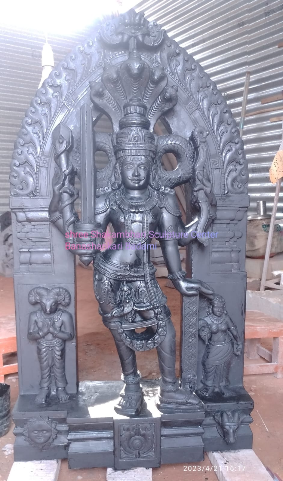 Veerabhadreshwara Swamy Idol